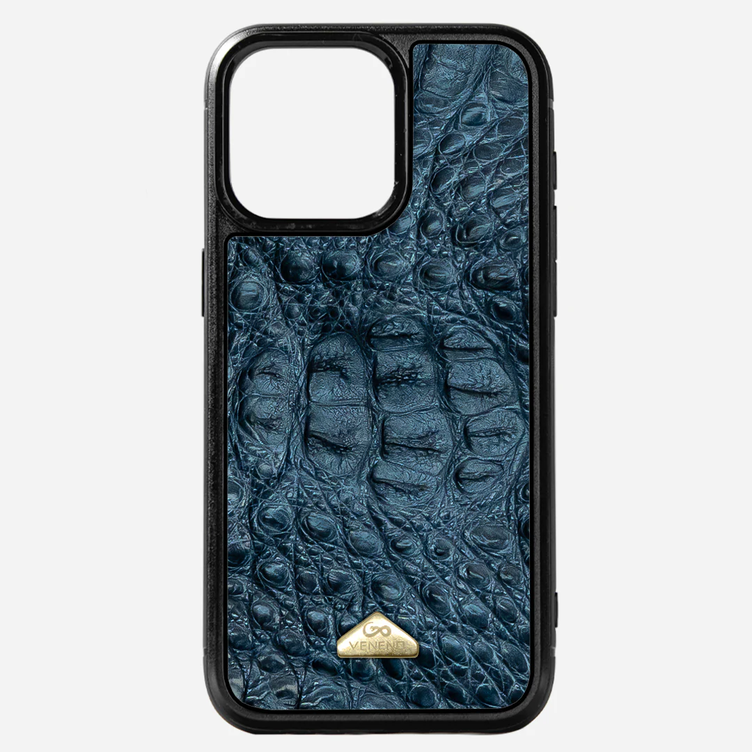 Funda iPhone 14 Pro Phantom Croc Nox